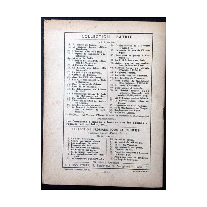 1. L'expédition des trois pointes de Émile Pagès aux éditions Rouff