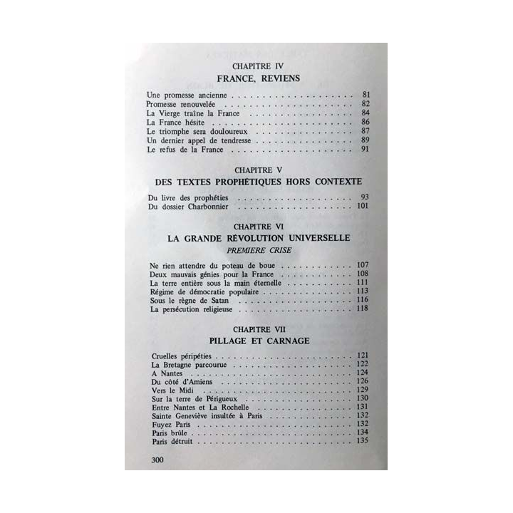 1. Les prophéties de la fraudais de Pierre Roberdel aux éditions Résiac