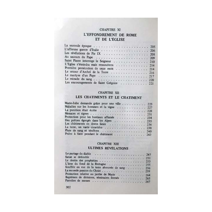 1. Les prophéties de la fraudais de Pierre Roberdel aux éditions Résiac