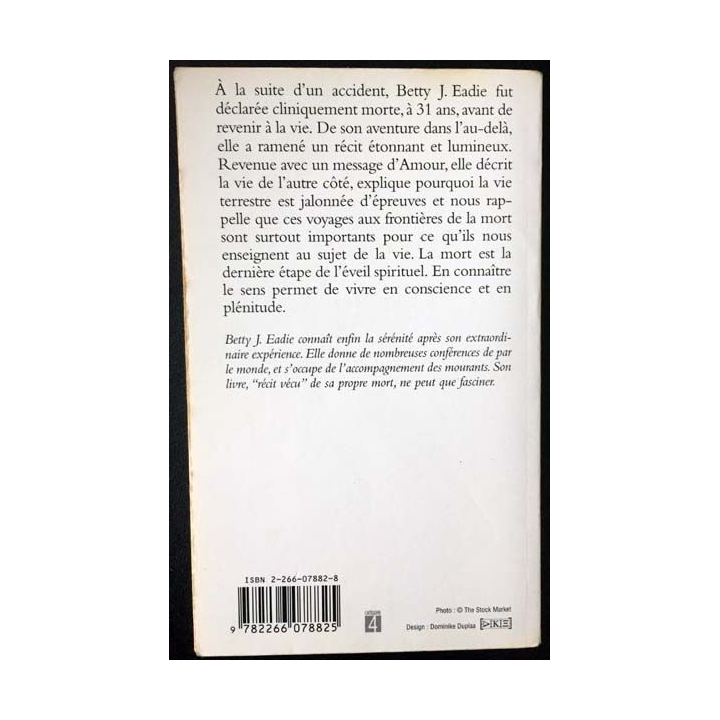 1. Dans les bras de la lumière de Betty J. Eadie aux éditions Filipacchi