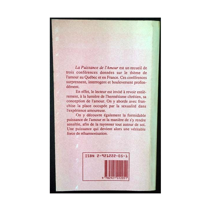 1. La puissance de l'amour de Charles-Rafaël Payeur aux éditions de l'Aigle