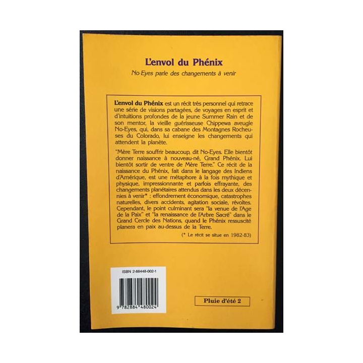 1. L'envol du Phénix - No eyes parle des changements à venir de Mary Summer Rain aux éditions Sum