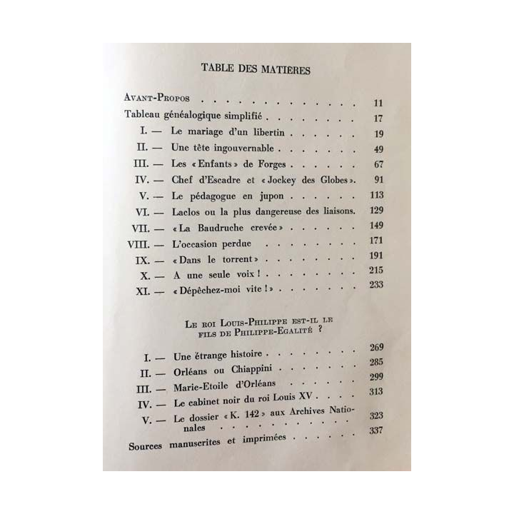 1. Le Prince Rouge - Philippe - Égalité de André Castelot aux éditions Le livre contemporain