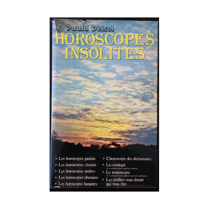 1. Horoscopes insolites de Paula Delsol aux éditions France loisirs