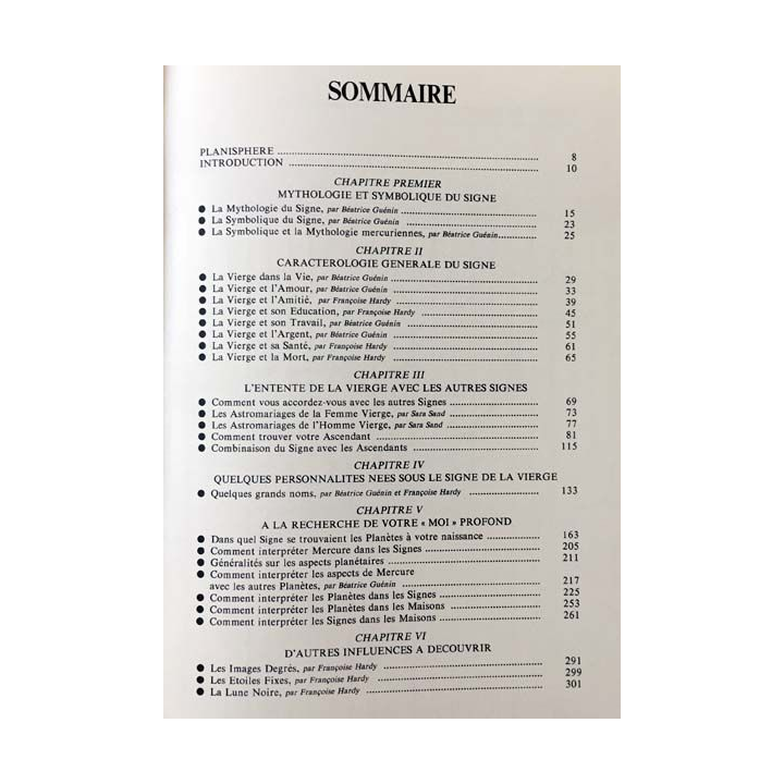 1. Le grand livre de la Vierge de Béatrice Guenin et Françoise Hardy aux éditions Tchou (C63)