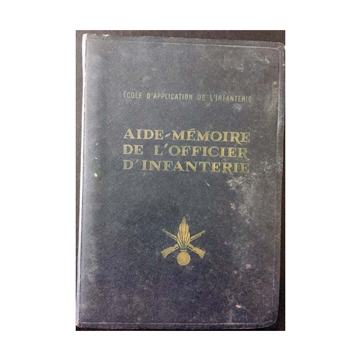 1. Aide mémoire de l'officier d'infanterie