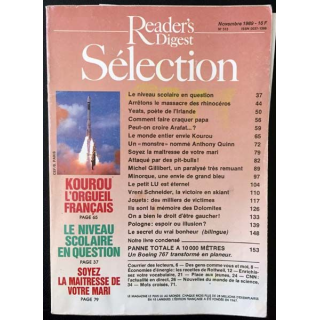 1. Reader's digest sélection novembre 1989
