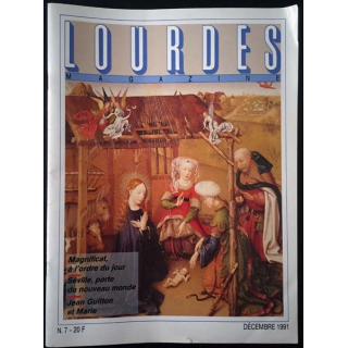 1. Lourdes Magazine - Revue mensuel Décembre 1991