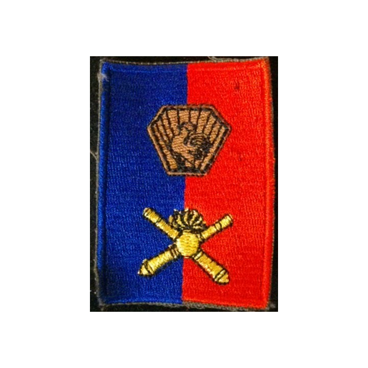 BART : insigne tissu de la BRIGADE D'ARTILLERIE BRODÉ