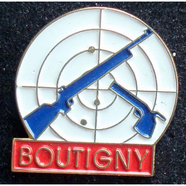 PIN'S VILLE REGIONS : Pin's club de tir de Boutigny