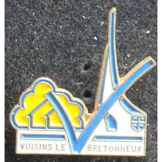 PIN'S VILLE REGIONS : Pin's de Voisins Le Bretonneux