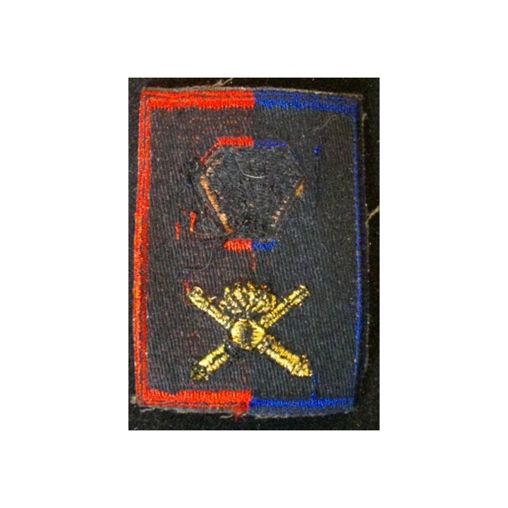 BART : insigne tissu de la BRIGADE D'ARTILLERIE BRODÉ