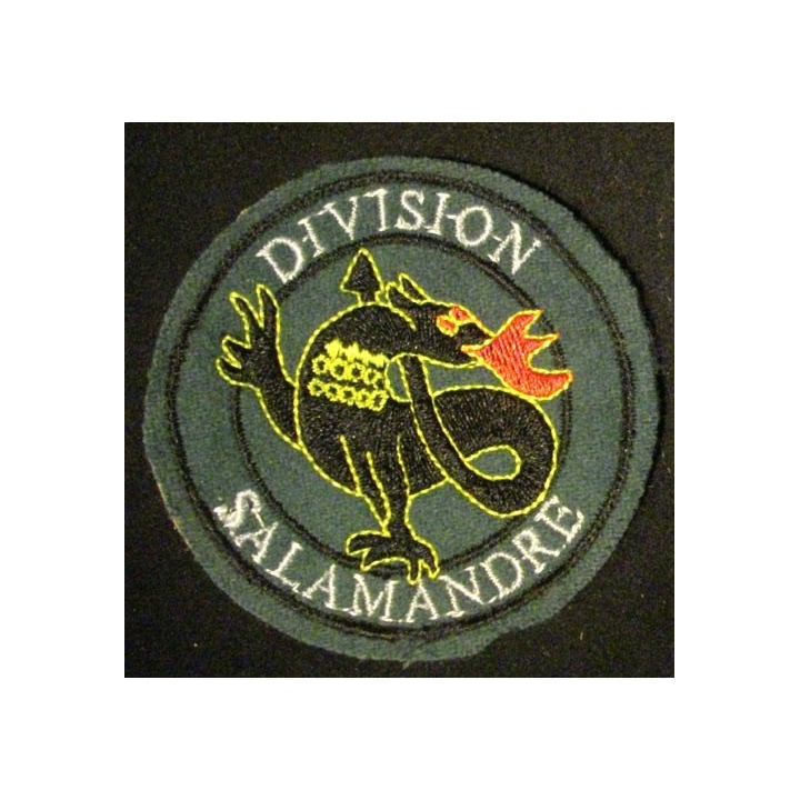 INSIGNE DE MANCHE DIVISION SALAMANDRE