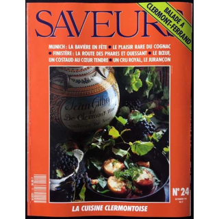 1. Saveurs n°24 Octobre 92 - Balade à Clermont-Ferrand