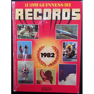 1. Le livre Guinnes des Records 1982 de Norris McWhirter