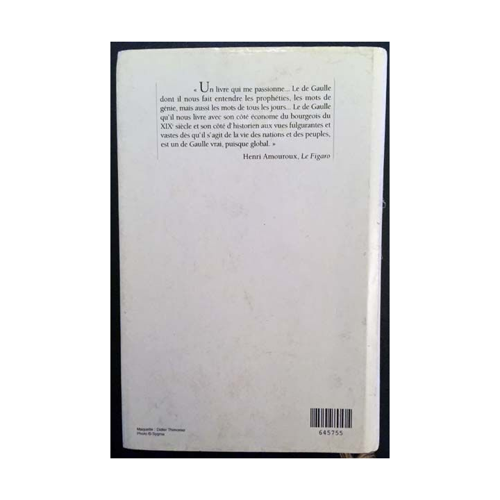 1. C'était De Gaulle Tome 2 La France reprend sa place dans le monde de Alain Peyrefitte aux éditions France loisirs