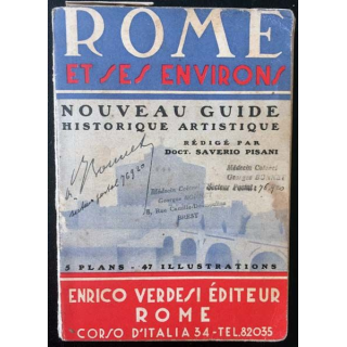 1. Rome et ses environs nouveau guide aux éditions Enrico Verdesi
