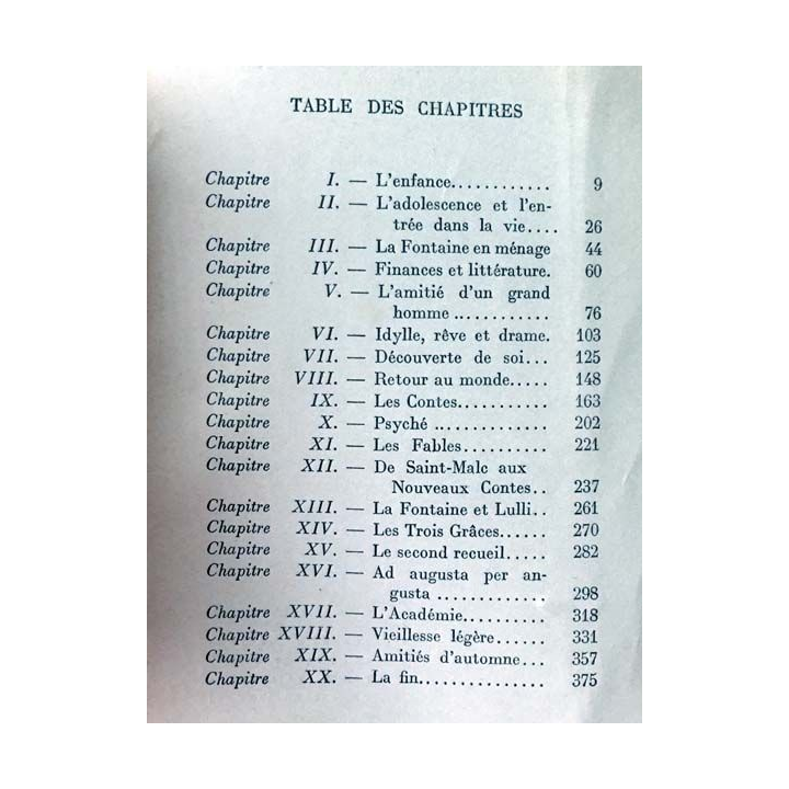 1. La fontaine de Auguste Bailly aux éditions librairie A. Fayard 1937