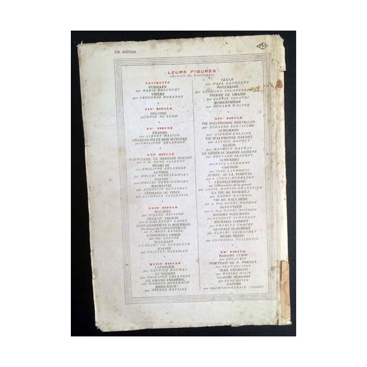 1. Vie de Mallarmé de Henri Mondor aux éditions Gallimard 1941