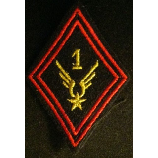 LOSANGE DE BRAS MODÈLE 45 : 1° GHL INFANTERIE CADRE