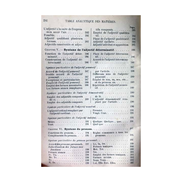 1. Grammaire française - cours moyen de J. Calvet & C. Chompret aux éditions Librairie Poussielgue 1914