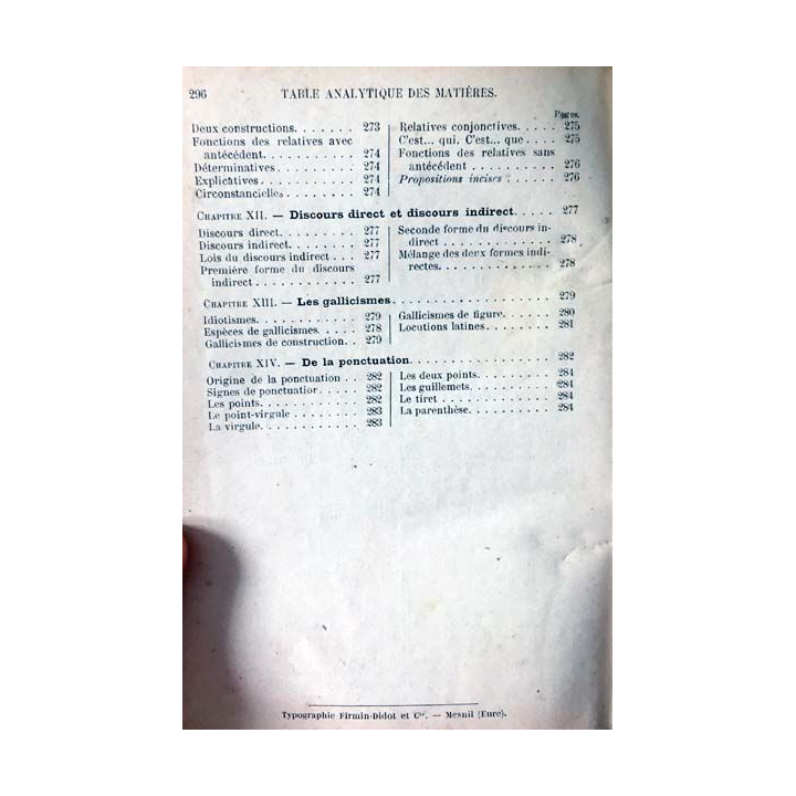 1. Grammaire française - cours moyen de J. Calvet & C. Chompret aux éditions Librairie Poussielgue 1914