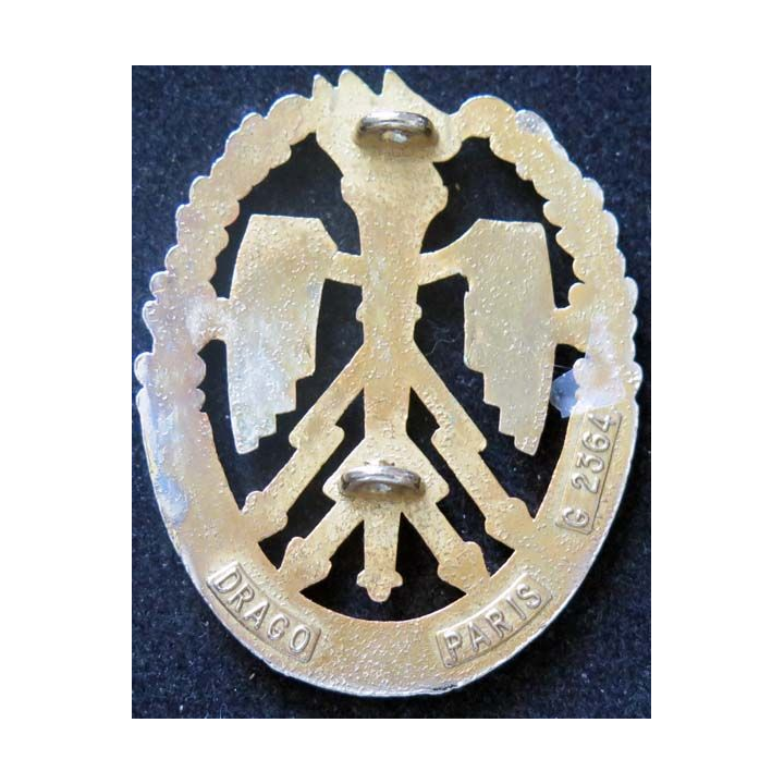 ESG : insigne de l'école supérieure de guerre de fabrication Drago Paris G. 2364
