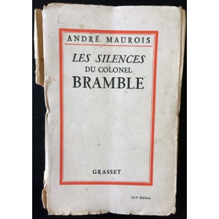 1. Les silences du Colonel Bramble de André Maurois aux éditions Grasset 1921