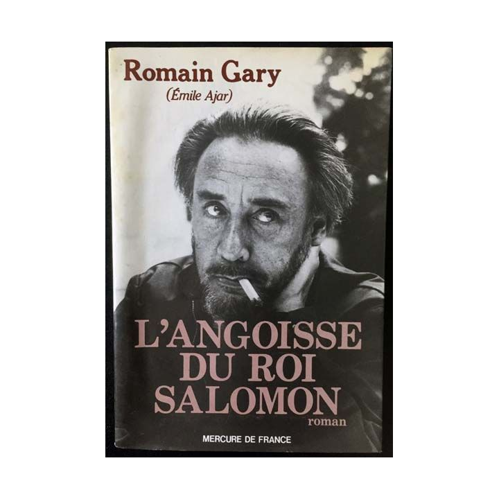 1. L'angoisse du roi Salomon de Romain Gary (Émile Ajar) aux éditions Mercure de France