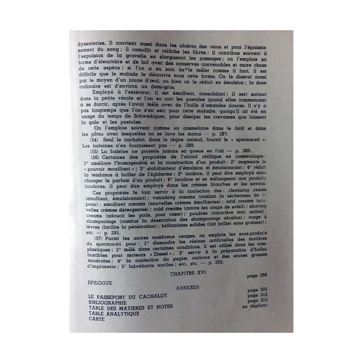 1. A la recherche du cachalot de Mario Ruspoli aux éditions de Paris