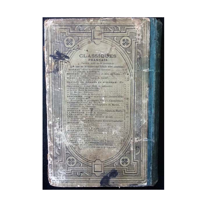 1. Lettres choisies de Madame de Sévigné par Ad. Regnier aux éditions librairie Hachette et Cie 1886