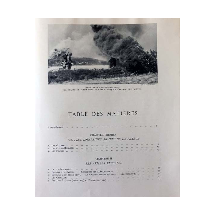 1. Histoire de l'armée française du Général Weygand aux éditions Flammarion 1938