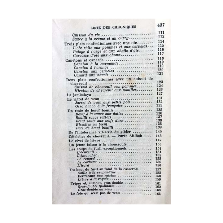 1. Radio-cuisine Chroniques gastronomiques diffusées par T.S.F de Édouard de Pomiane aux éditions Albin Michel