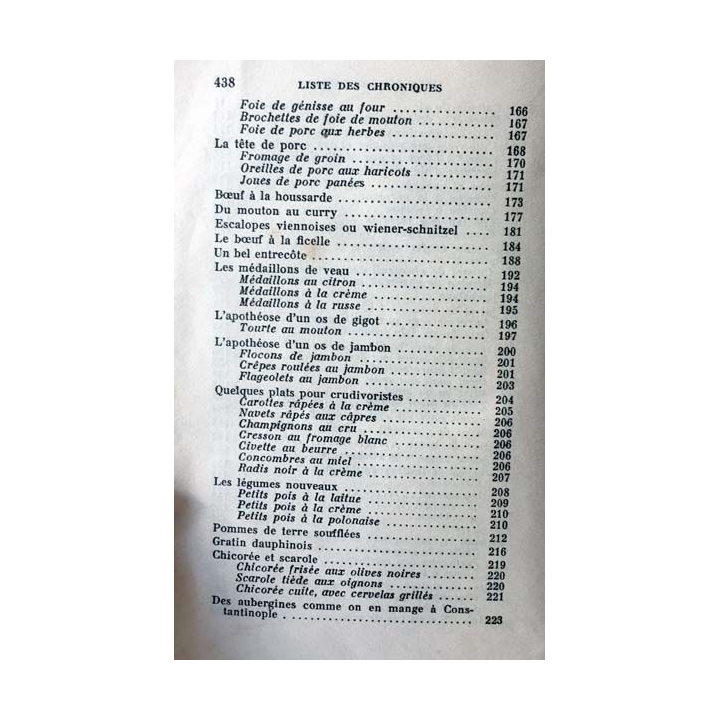 1. Radio-cuisine Chroniques gastronomiques diffusées par T.S.F de Édouard de Pomiane aux éditions Albin Michel