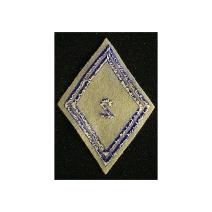 LOSANGE DE BRAS MODÈLE 45 : 2° RÉGIMENT MATÉRIEL (RMAT) TROUPE