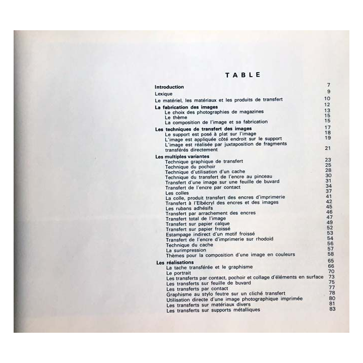 1. La trichlographie de André Chabbert aux éditions Dessain et Tolra