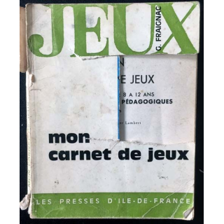 1. Mon carnet de jeux de Gilberte Fraignac aux éditions Les presses d'île de France