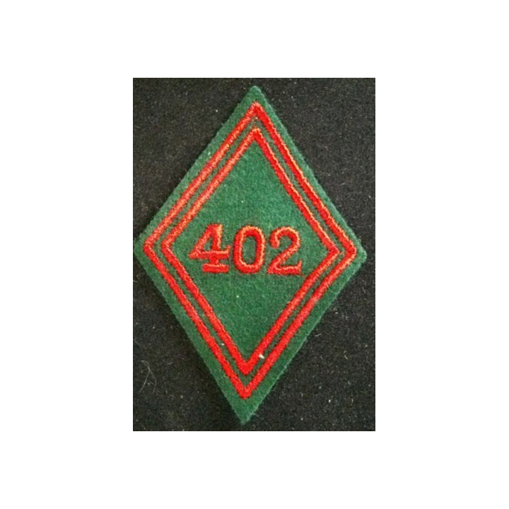 LOSANGE DE BRAS MODÈLE 45 : 402° BCS TRAIN TROUPE