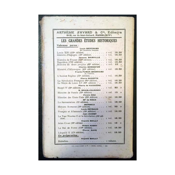 1. La route nationale de Léon Mirman aux éditions A. Fayard & Cie 1934