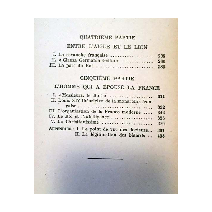 1. Louis XIV de Louis Bertrand aux éditions Les grandes études historiques librairie Arthème Fayard