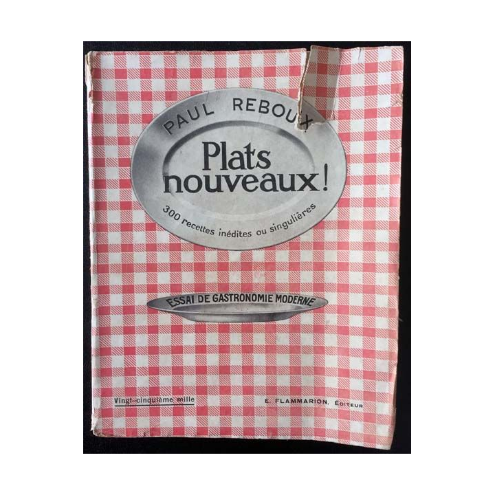 1. Plats nouveaux! de Paul Reboux aux éditions Flammarion