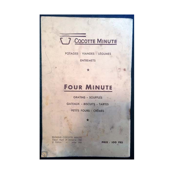 1. Recettes minute 200 recettes de Dorothée aux éditions Cocotte minute