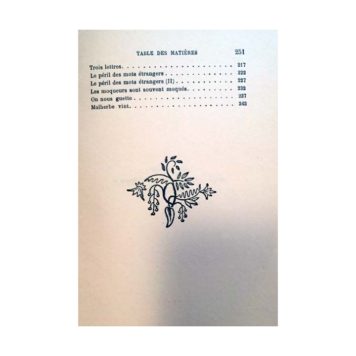 1. Remarques de monsieur Lancelot pour la défense de la langue française aux éditions E. Flammarion