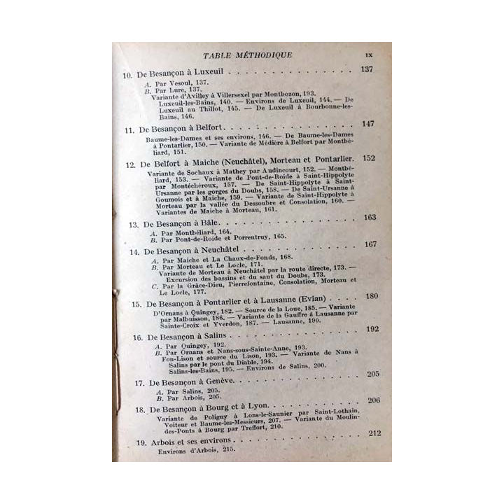 1. Les guides bleus France-Comté Monts Jura aux éditions Hachette 1946