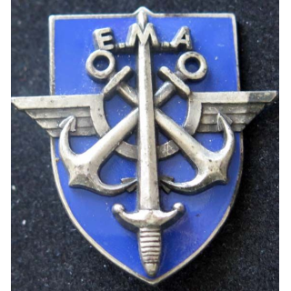 EMA : insigne métallique de l'Etat Major des Armées de fabrication Drago G. 2561 