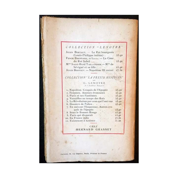 1. Monsieur Colbert de C.-J. Cignoux aux éditions Bernard Grasset