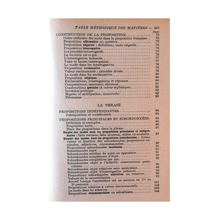 1. Grammaire Larousse du XXe siècle aux éditions Librairie Larousse 1936