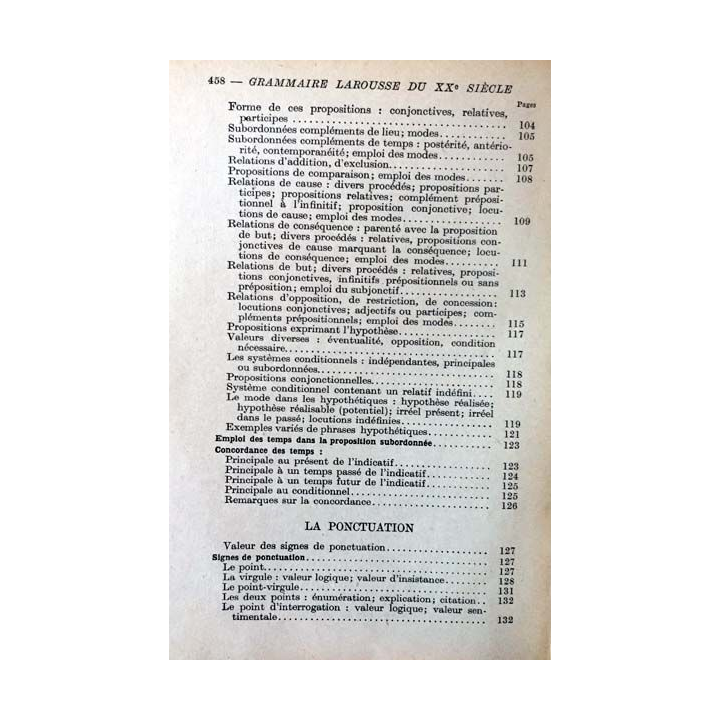 1. Grammaire Larousse du XXe siècle aux éditions Librairie Larousse 1936