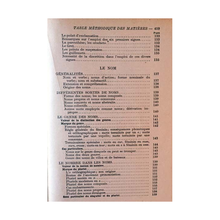 1. Grammaire Larousse du XXe siècle aux éditions Librairie Larousse 1936