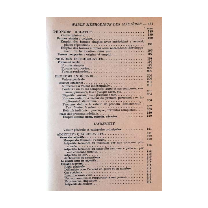 1. Grammaire Larousse du XXe siècle aux éditions Librairie Larousse 1936